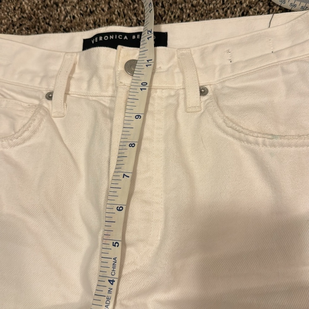 Veronica beard white jean - Picture 11 of 12
